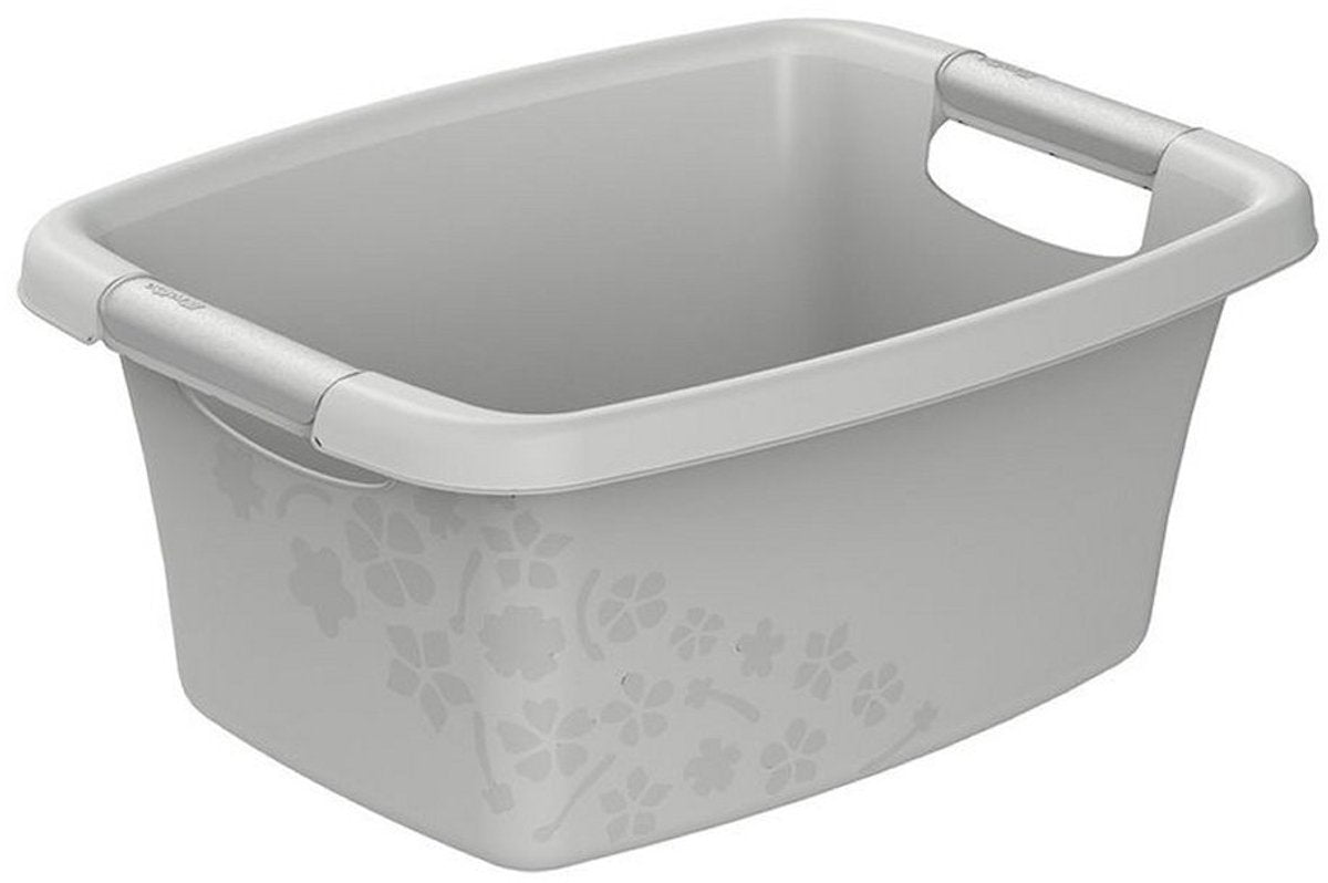 Rotho flowers wasmand 12l cool grey