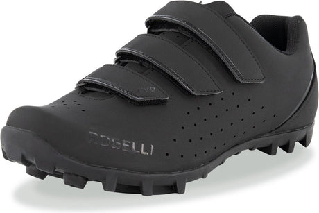 Rogelli ab-650 mtb schoenen heren en dames - fietsschoenen mountainbike - zwart - maat 41