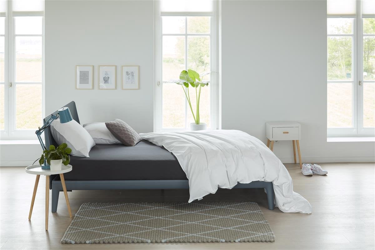 Beddinghouse - jersey - topper hoeslaken - 140x220 cm - antraciet