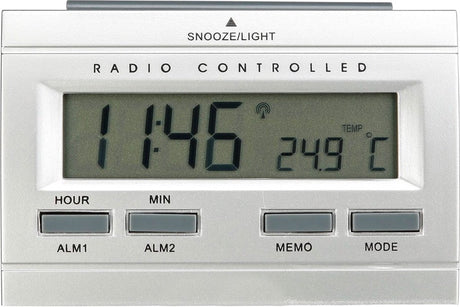 Nextime radio gestuurde wekker - datum en temperatuur weergave - technoline wt 87