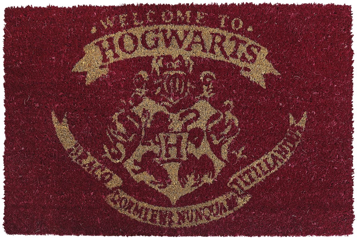 Harry potter welcome to hogwarts - deurmat