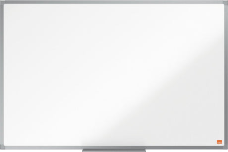 Nobo essence magnetisch whiteboard - 90x60cm - met pennengoot - bord van gelakt staal - wit