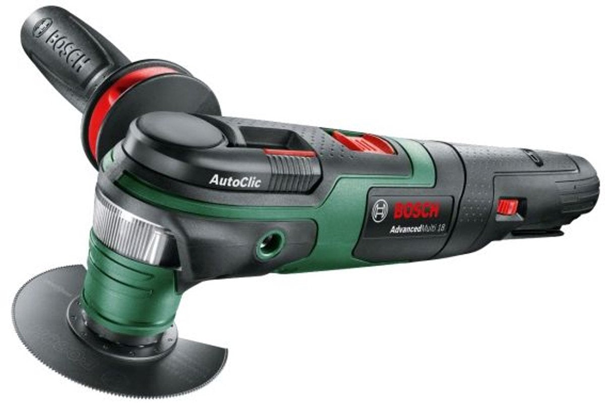 Bosch advancedmulti 18 accu multitool - zonder 18 v accu en lader