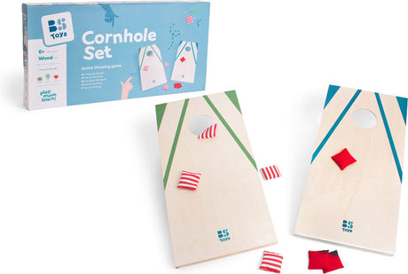 Bs toys - pittenzak werpen - cornhole set - fsc hout - geschikt vanaf 6 jaar