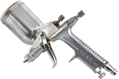 Geko mini spuitpistool - hvlp technologie - 200 ml - 0,5 mm nozzle - verstelbare lucht- en verfregeling