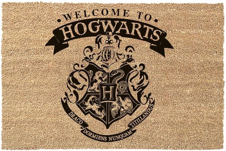 Pyramid international harry potter - hogwarts crest deurmat 40x60cm