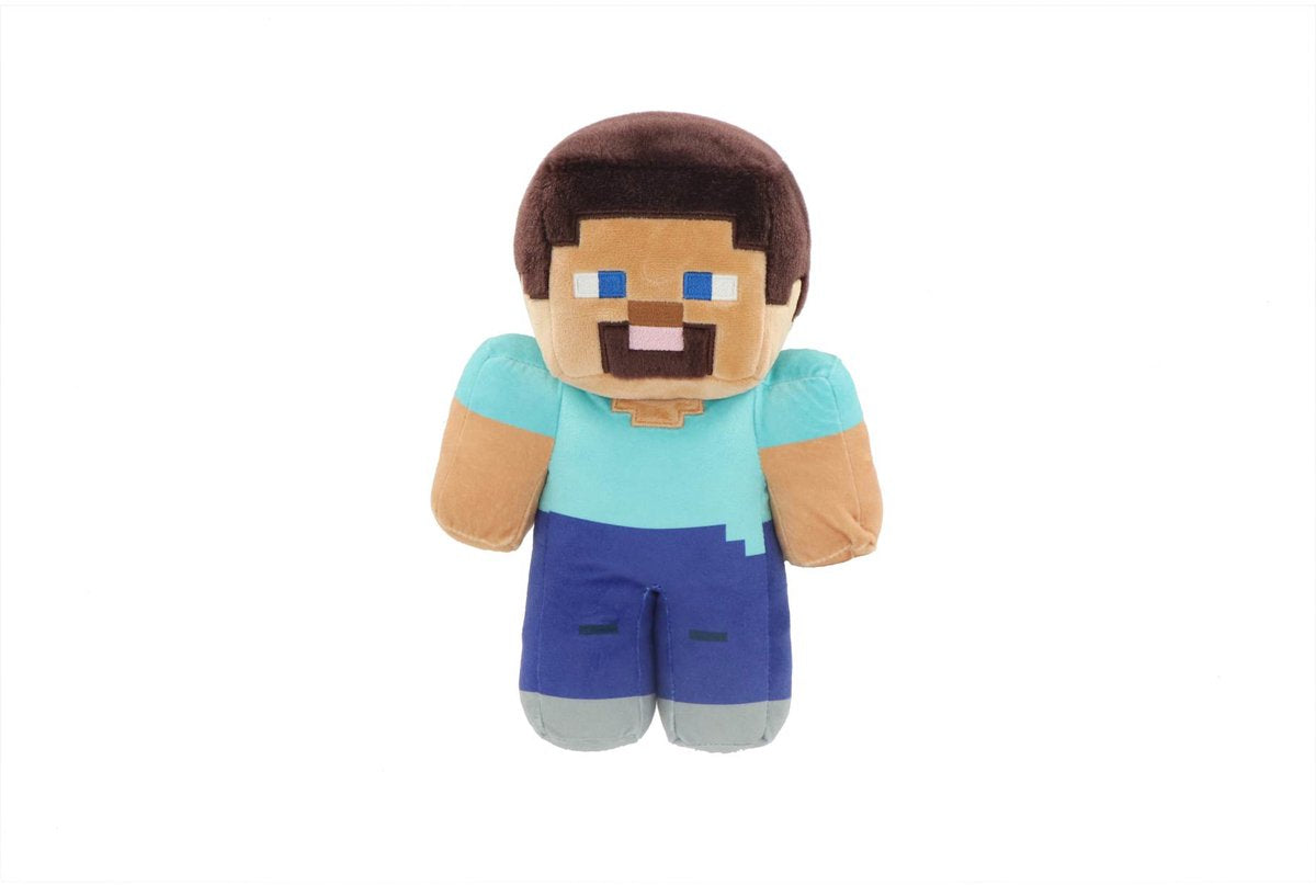 Ottosimon minecraft knuffel steve 28 cm pluche speelgoed.