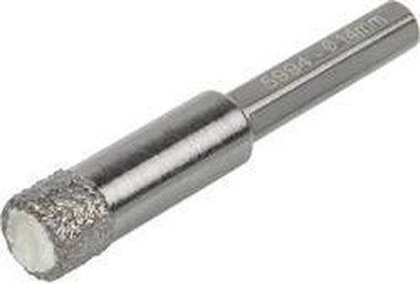 Wolfcraft - tegelboor 14mm - droogboor - diamant boor - zeskantschacht hex - ø 14 mm - 5994000
