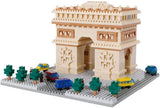 Nanoblock bouwset arc de triomphe deluxe - 1560st.