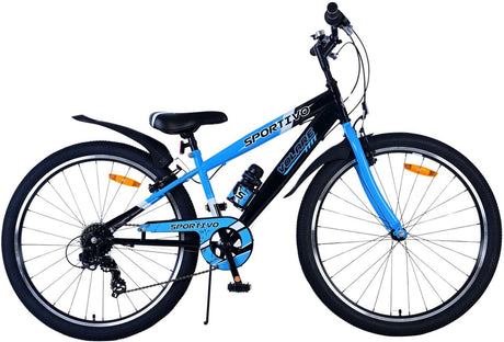 Volare sportivo kinderfiets – jongens – 26 inch – blauw zwart – 7 versnellingen