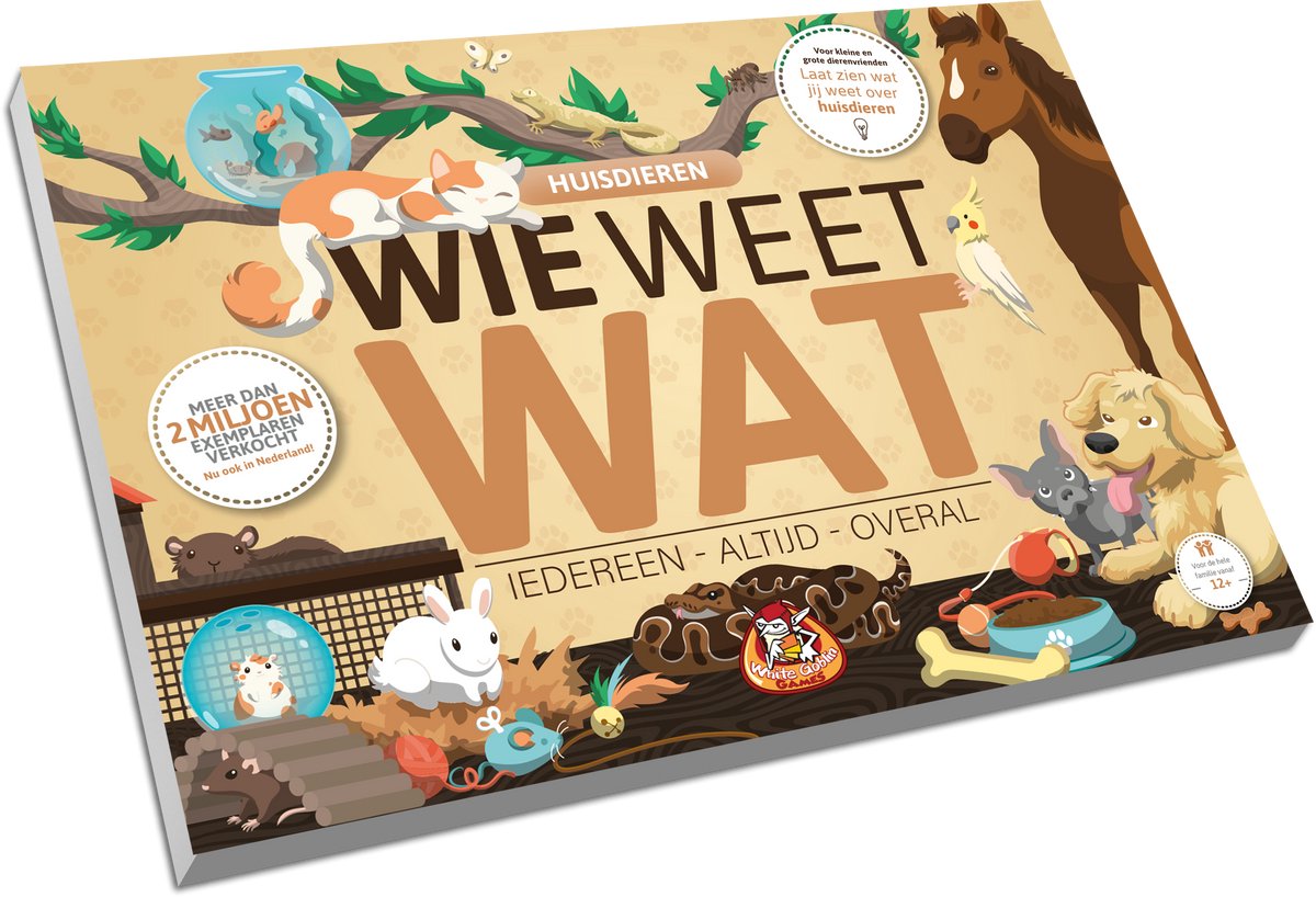 White goblin games wie weet wat - huisdieren