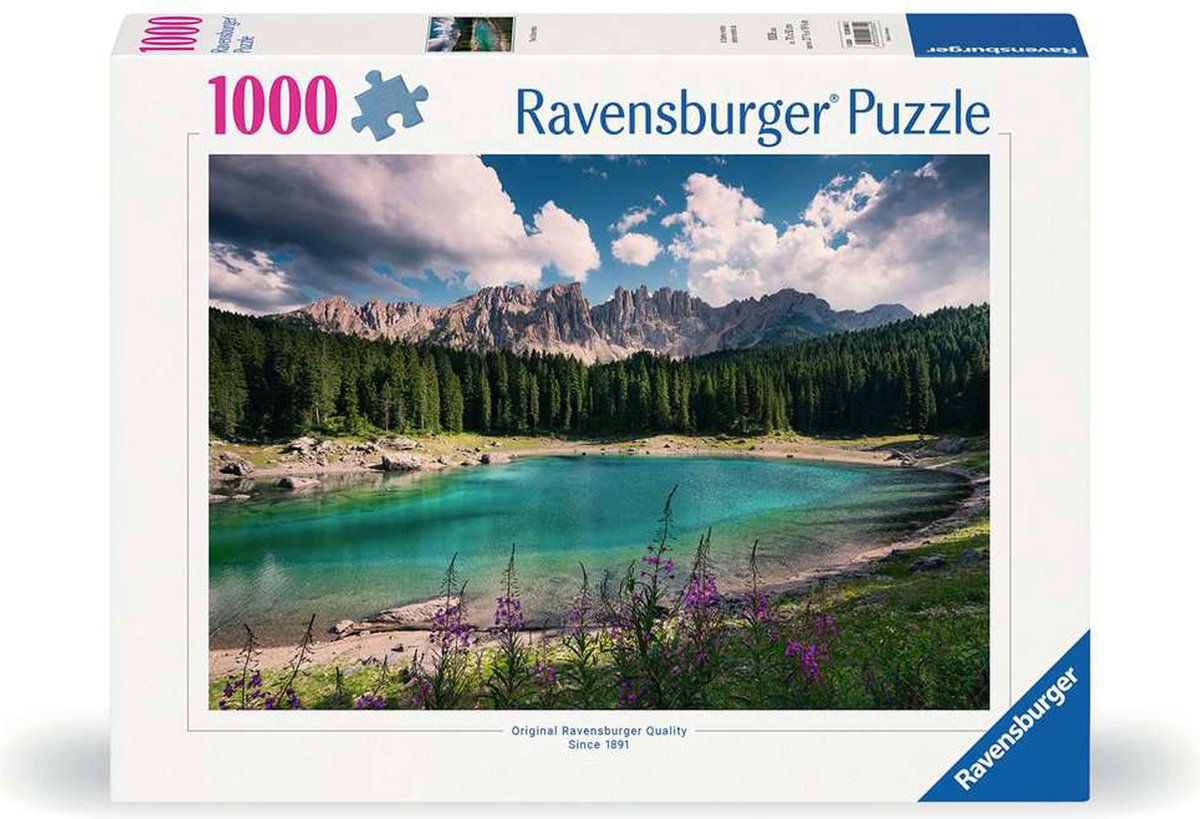 Ravensburger puzzel dolomieten - legpuzzel 1000 stukjes landschap.