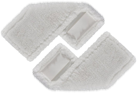Leifheit superduster floor overtrek - microvezels - 33 cm - set van 2 vervangingsdoeken