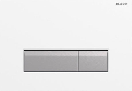 Geberit sigma40 duofresh bedieningspaneel - met geurafzuiging - kunststof - wit