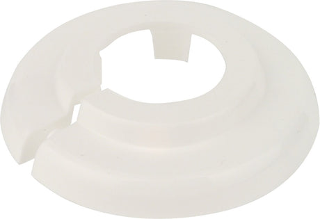 Kirchhoff pp radiator rozet - wit, 15 x 10 mm - voor 1 4 (10x)