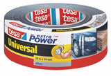 Tesa textieltape extra power universeel ducttape textielversterkt voor repareren – grijs 50m x 50mm