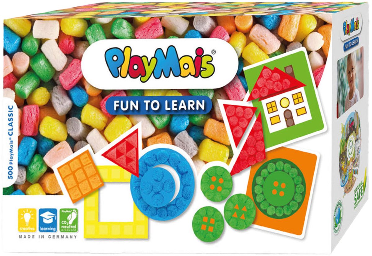Jbm playmais kleuren vormen