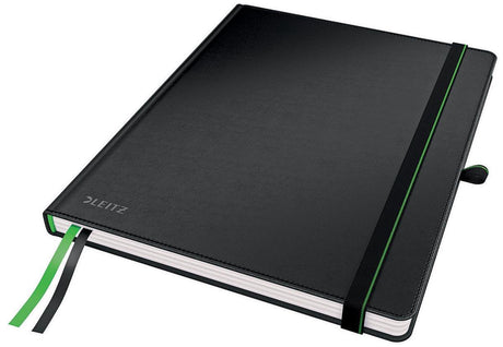 Leitz complete notitieboek ipad formaat geruit - met hardcover - zwart