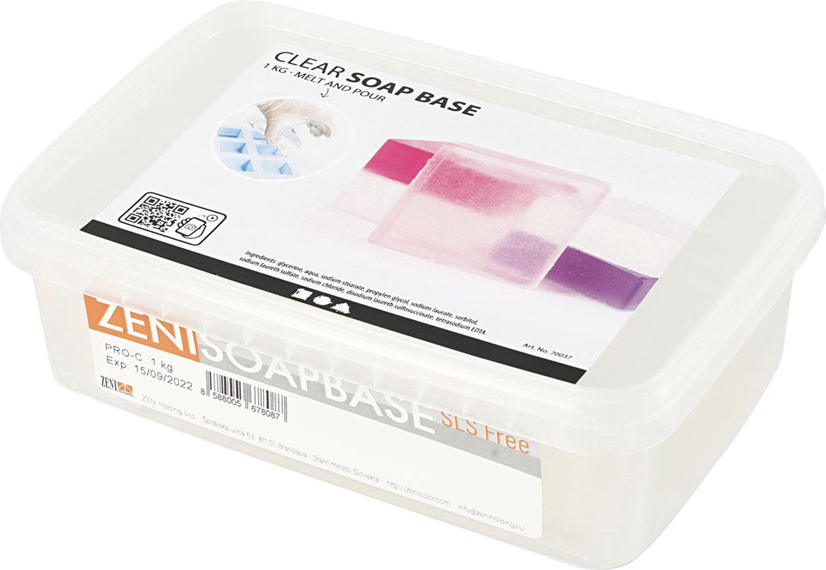 Creativ company zeep basis 1kg wit