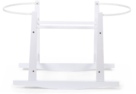 Childhome wiegstandaard voor moses mand - dennenhout - wit - 85 x 46 x 54 cm