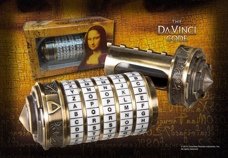 Noble collection da vinci code - mini replica - cryptex