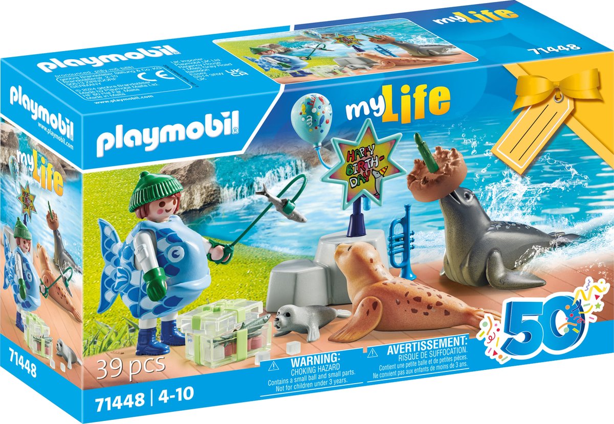 Playmobil gift set dieren voeren - 71448