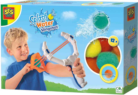 Ses creative ses - splash water katapult - hét waterpistool alternatief! - set van grote katapult met 12 splash waterballen - perfect voor een watergevecht en buiten spelen