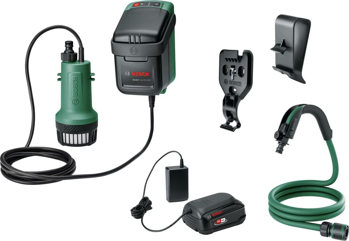 Bosch home and garden gardenpump 18v accu-tuinpomp 540 l h 1.8 m