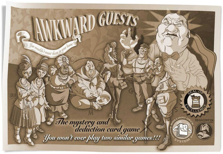 Megacorpin games awkward guests the walton case - detective kaartspel - 12+ jaar - engelstalig