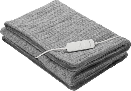 Decoways - medisana elektrische deken hb 680 160x120 cm grijs