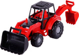 Cavallino junior graafmachine tractor rood