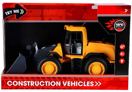 Rapid wheels bulldozer + licht en geluid
