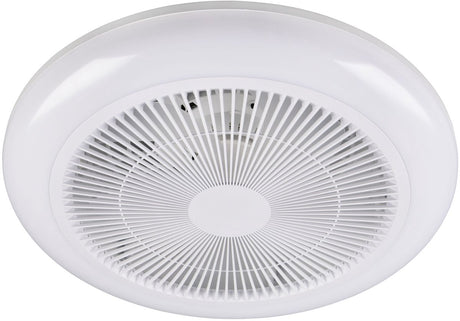 Rl live your light reality holmsund - ventilator - wit - incl. 1x smd 20 w - afstandsbediening - geintegreerde dimmer - traploos instelbare lichtkleur - rgbw-kleurenwisselaar - 3 snelheidsinstellingen - geheugenfunctie via de afstandsbediening - dynamisch