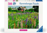 Ravensburger puzzel boerderij in zweden - legpuzzel - 500 stukjes