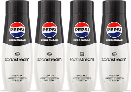 Sodastream pepsi cola zero siroop - 4 pack