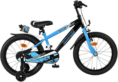 Volare sportivo kinderfiets - jongens - 18 inch - blauw zwart