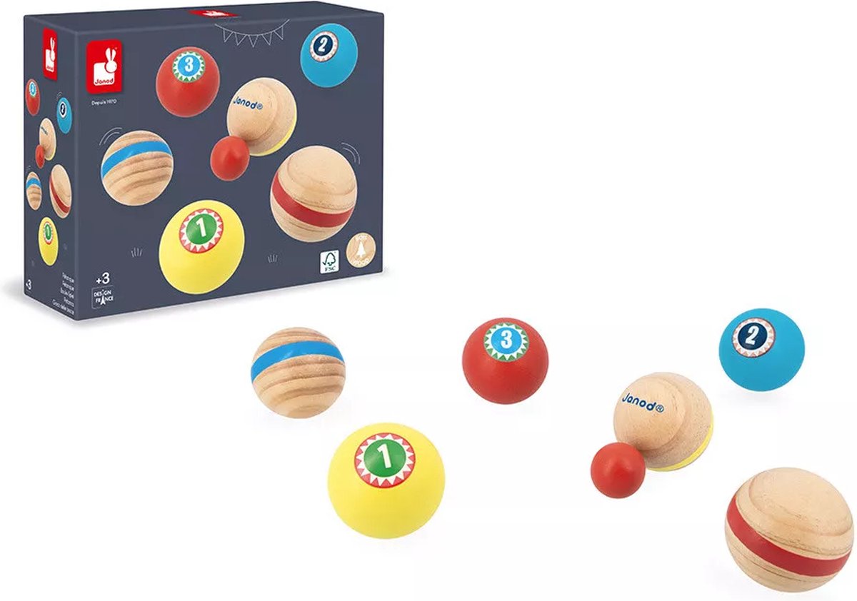 Janod - applepop - petanque jeu de boules