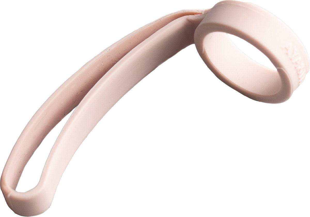 Aya ida aya ida - bottle handle - drinkfles - handvat - soft rose