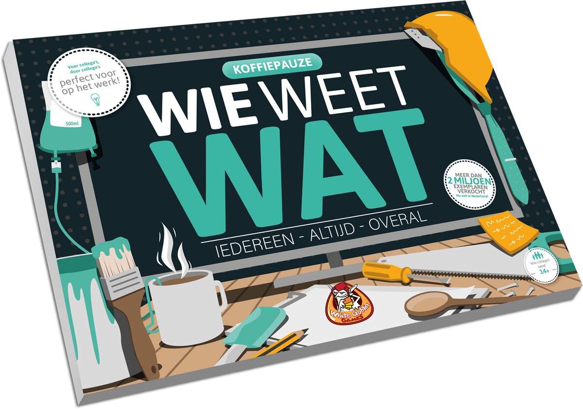 White goblin games wie weet wat - koffiepauze
