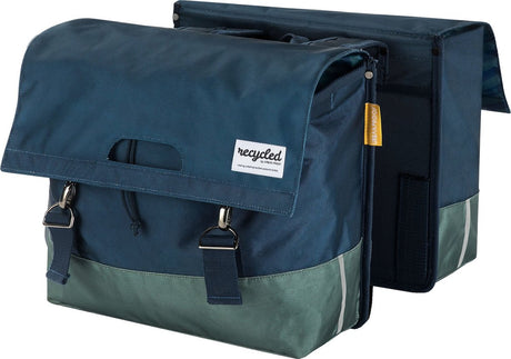 Urban Proof 40L dubbele fietstas - blauw groen