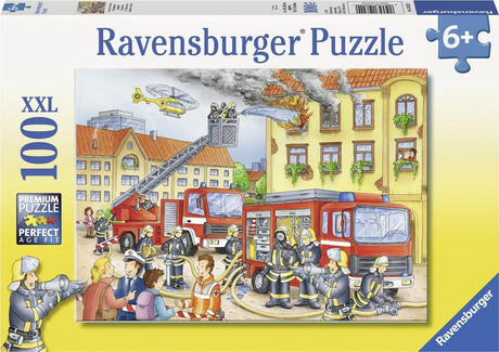 Ravensburger puzzel brandweer - legpuzzel - 100 stukjes