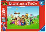Ravensburger puzzel super mario - legpuzzel - 200 xxl stukjes
