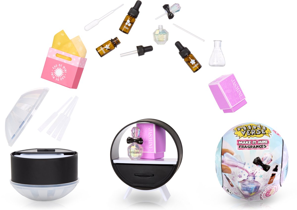 Miniverse make it mini fragrances - knutselset - mini parfum maken - verschillende geuren