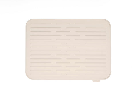 Brabantia sinkside afdruipmat - siliconen - 44 x 32 cm - soft beige