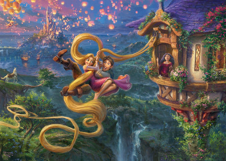 Schmidt disney puzzel rapunzel tangled - cartoon legpuzzel 1000 stukjes - vanaf 12 jaar