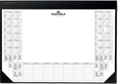Durable schrijfonderlegger met kalender