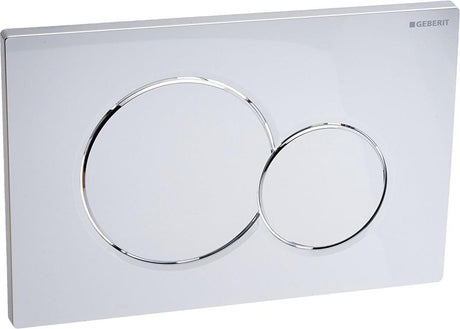 Geberit sigma 01 bedieningspaneel - chroom