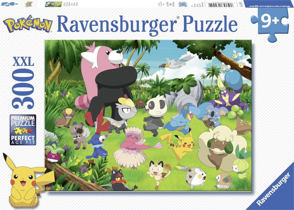 Ravensburger puzzel pokemon - legpuzzel - 300 stukjes