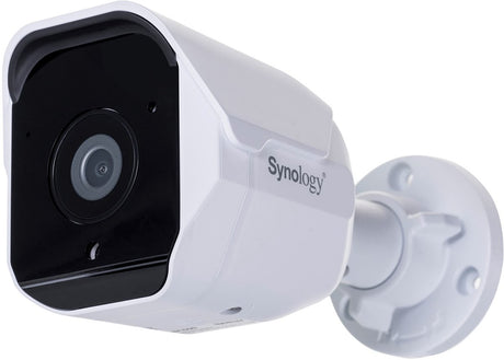 Synology bc500 - netwerkbewakingscamera - vochtbestendig - kleur (dag en nacht) - 5 mp - 2880 x 1620 - gemotoriseerd - audio - dc 12 v poe 802.3af