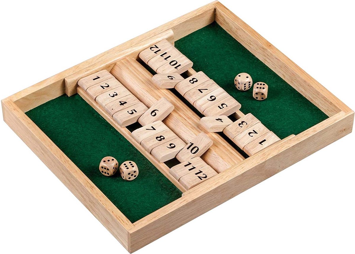 Philos shut the box veld 12, voor 1-2 spelers